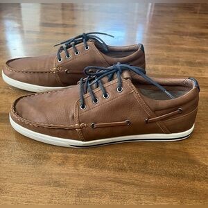 Aldo Sonoma Men’s Brown Leather Sneakers